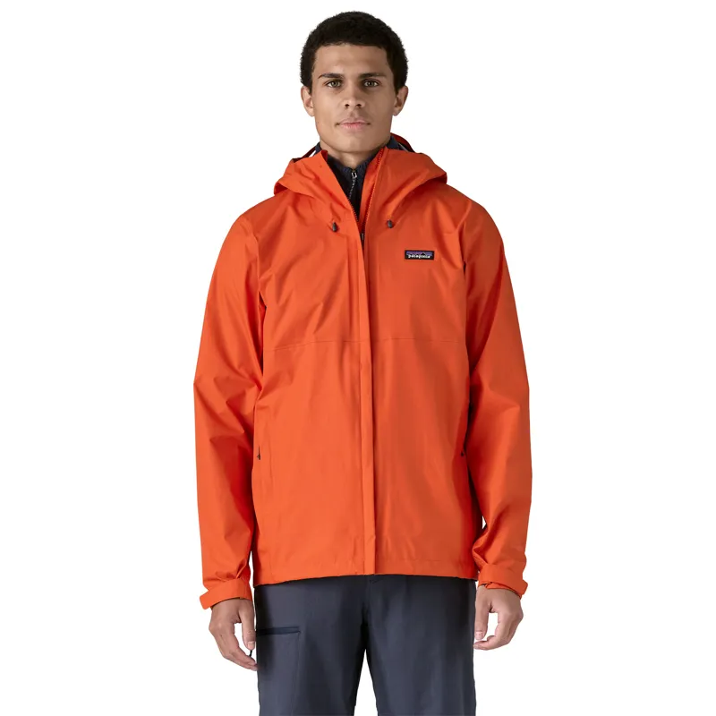 Patagonia Mens Torrentshell 3L Jacket - Pollinator Orange-1