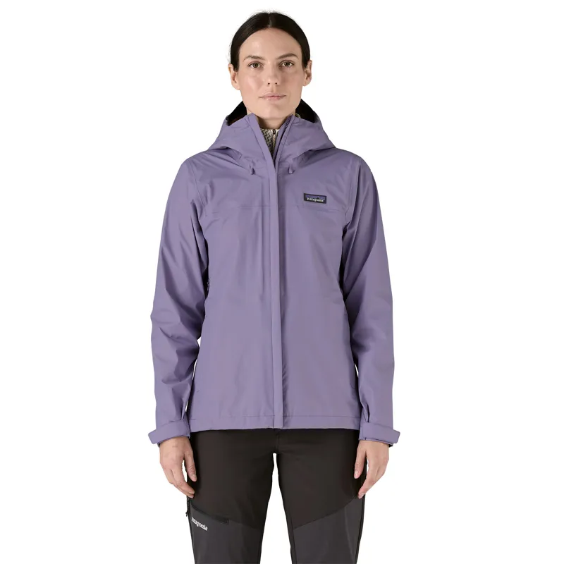 Patagonia Womens Torrentshell 3L Jacket - Concrete Purple-1