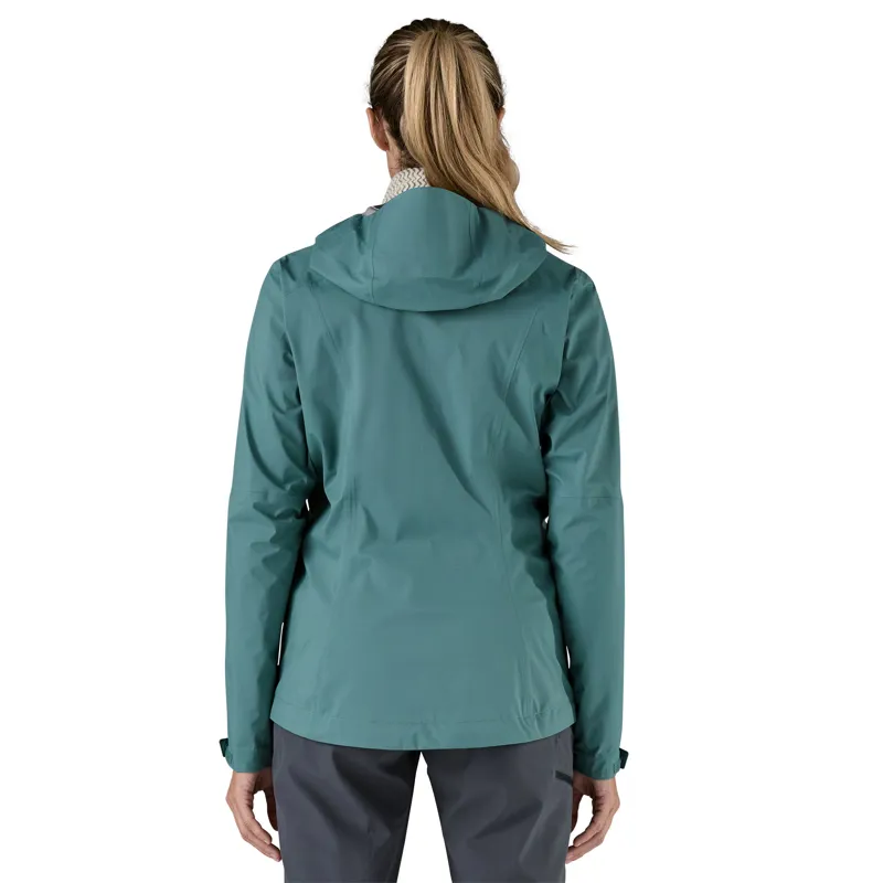 Patagonia Womens Granite Crest Rain Jacket - Wetland Blue-2