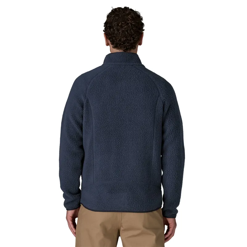 Patagonia Mens Retro Pile Jacket - New Navy-Sunken Blue-3