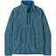 Patagonia Mens Better Sweater 1/4 Zip Fleece - Aquatic Blue