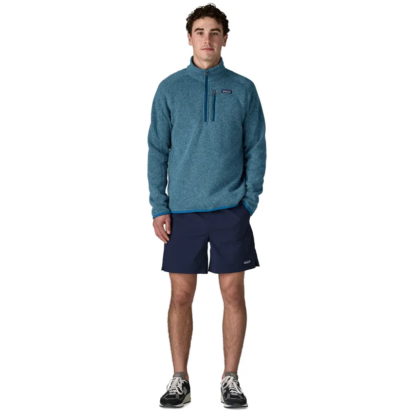 Patagonia Mens Better Sweater 1/4 Zip Fleece - Aquatic Blue-3
