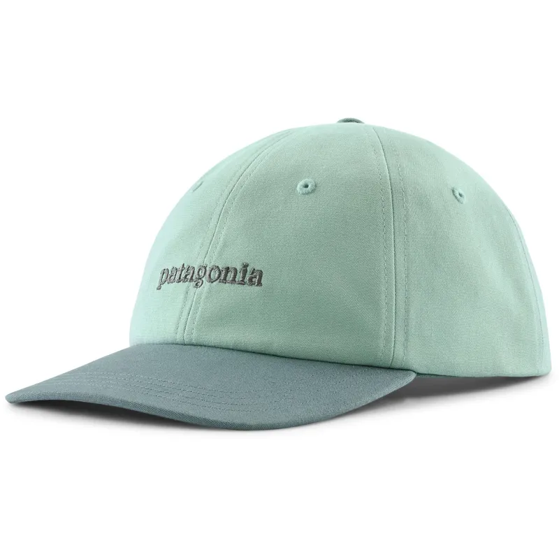 Patagonia Fitz Roy Icon Trad Cap - Text Logo - Thin Ice