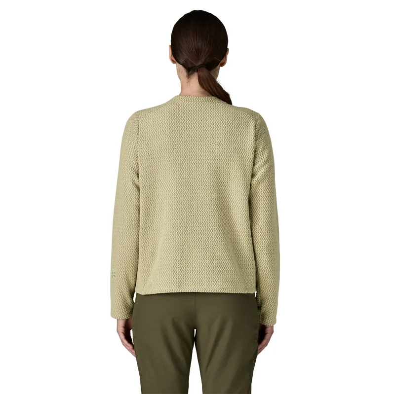 Patagonia Womens R1 Air Crew - Weathered Stone-2