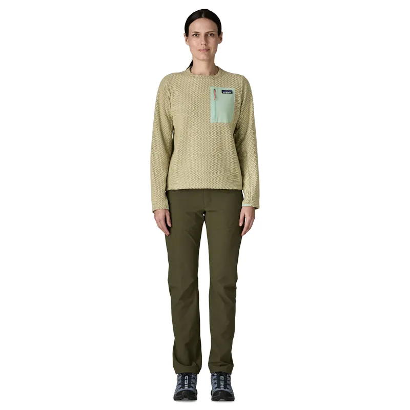 Patagonia Womens R1 Air Crew - Weathered Stone-3
