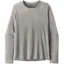 Patagonia Womens Long Sleeved Cap Cool Daily Shirt - Feather Grey