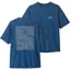 Patagonia Mens Cap Cool Daily Shirt - Strataspire - Clement Blue-Light Clement Blue X Dye