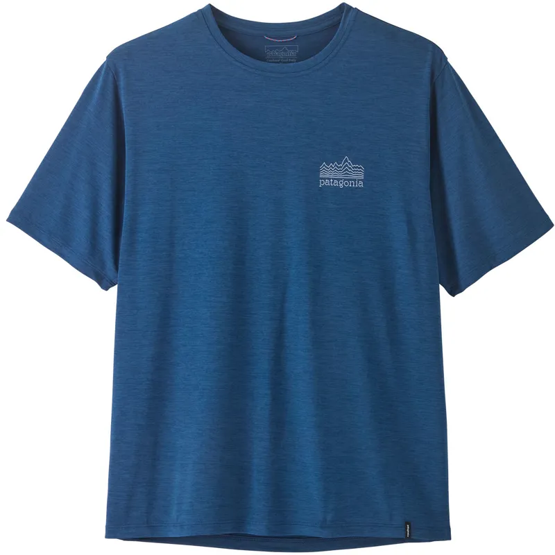 Patagonia Mens Cap Cool Daily Shirt - Strataspire - Clement Blue-Light Clement Blue X Dye-2