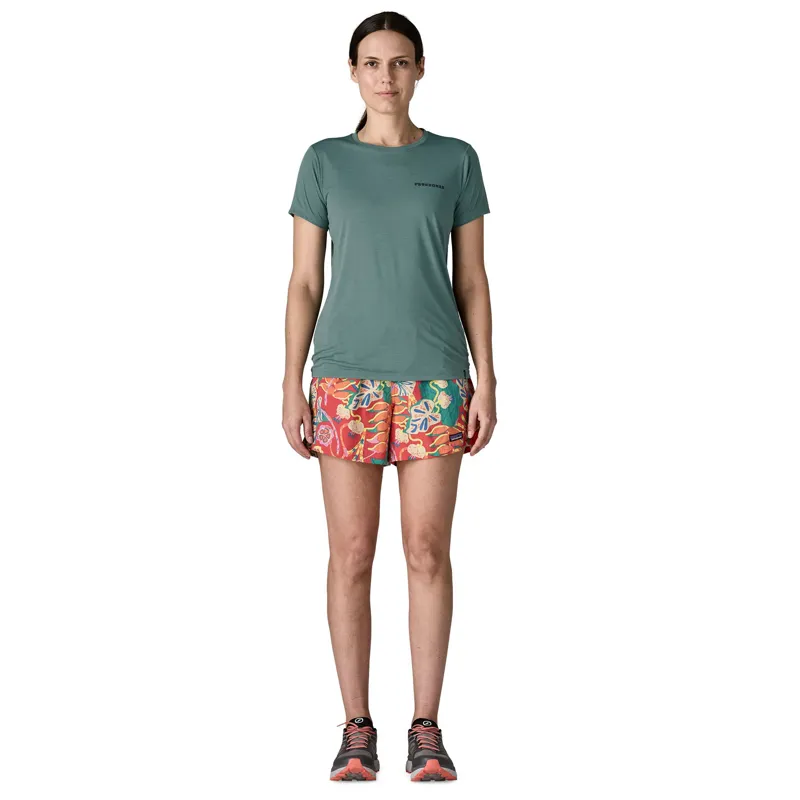 Patagonia Womens Cap Cool Daily Shirt - Mother Rays - Blue Sage Light-Blue Sage X Dye-5