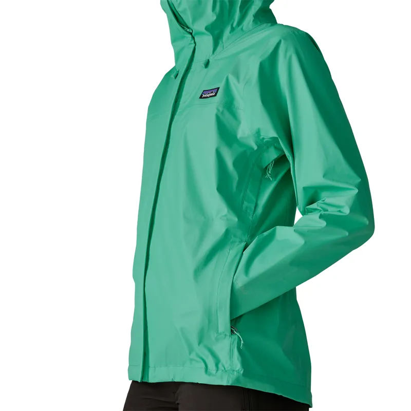 Patagonia Womens Torrentshell 3L Rain Jacket - Aqua Stone-6
