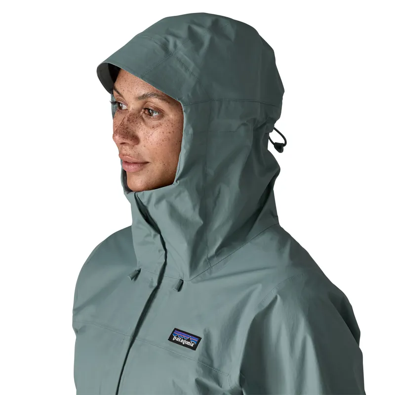 Patagonia Womens Torrentshell 3L Rain Jacket - Blue Sage-5