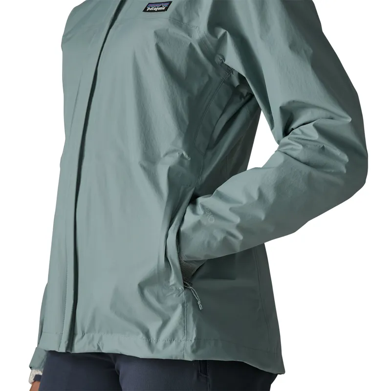 Patagonia Womens Torrentshell 3L Rain Jacket - Blue Sage-6