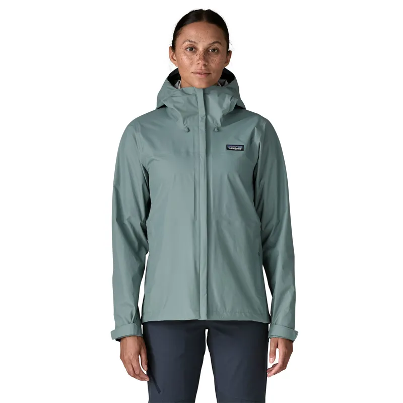 Patagonia Womens Torrentshell 3L Rain Jacket - Blue Sage-1