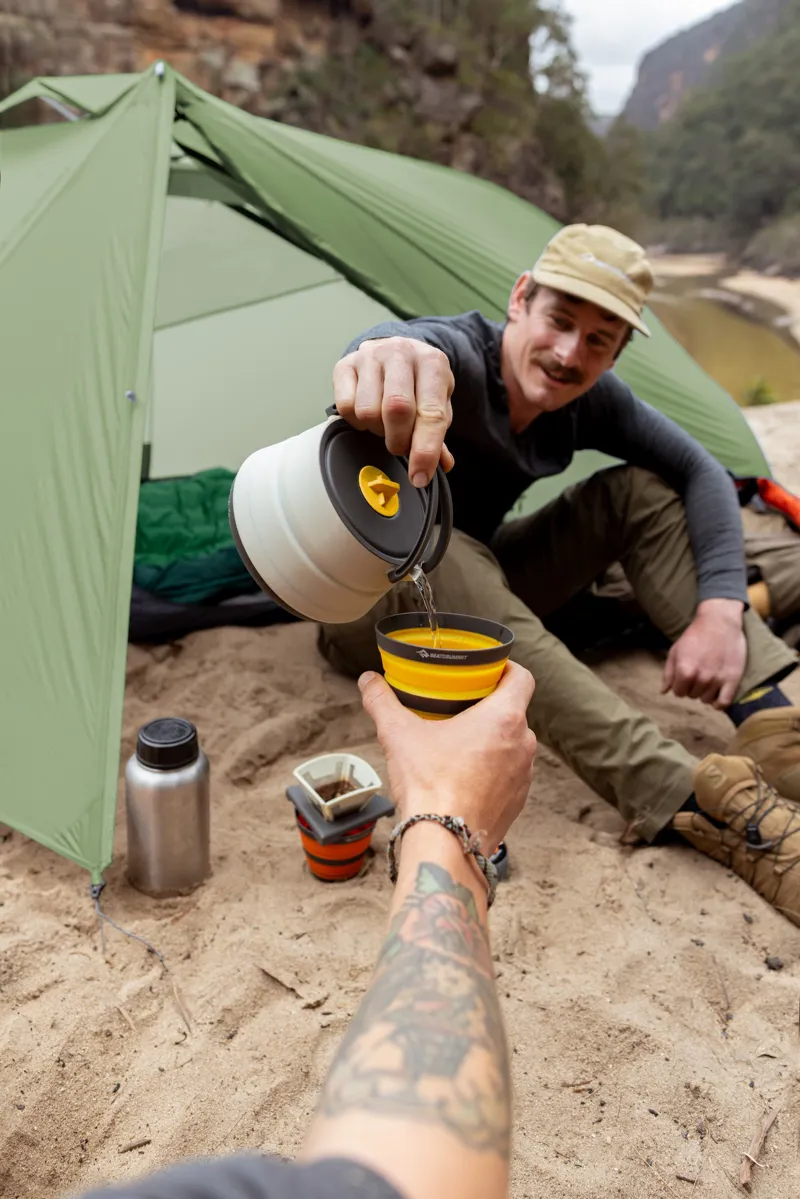 Sea To Summit Frontier UL Collapsible Cup - Puffin Bill Orange-4