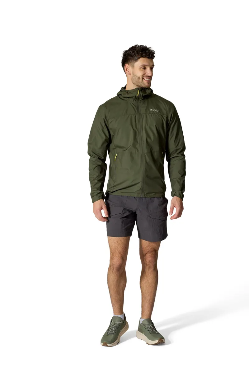 Rab Mens Windgather Hoody - Black-2
