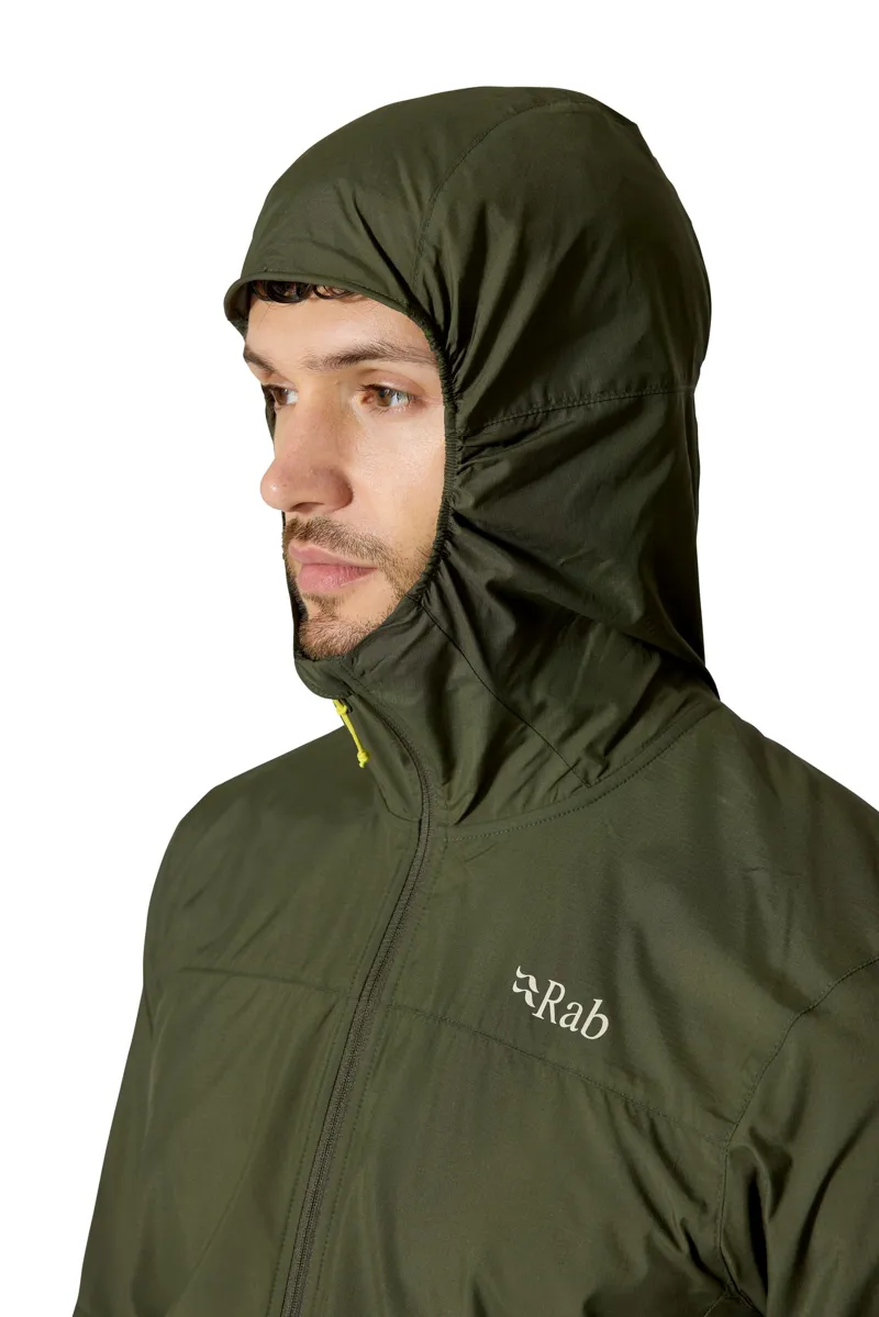 Rab Mens Windgather Hoody - Army-7