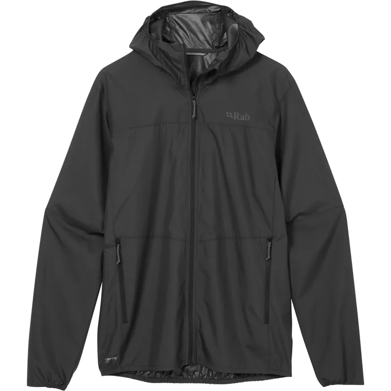 Rab Mens Windgather Hoody - Black