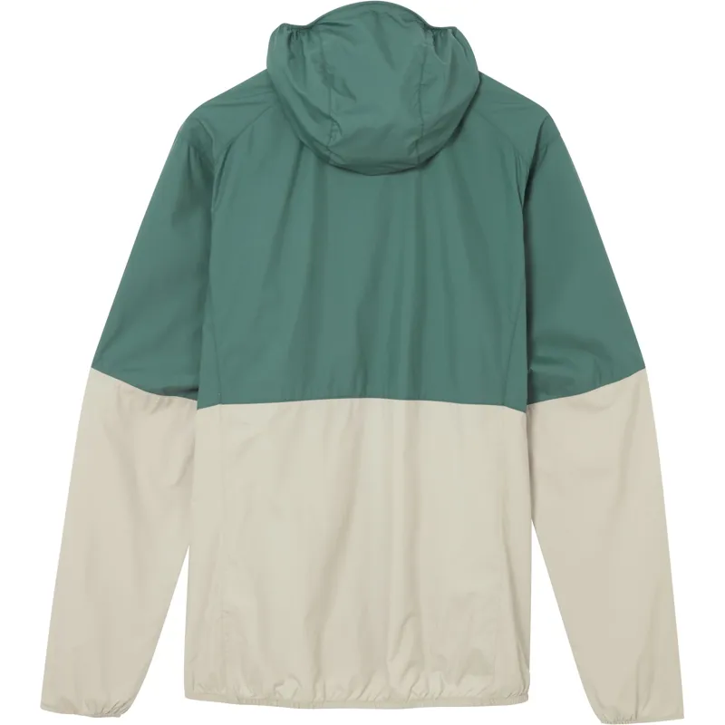 Rab Mens Windgather Hoody - Sage-Pebble-1