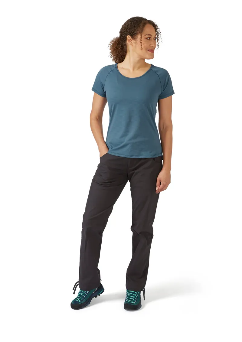 Rab Womens Aleya Tee - Orion Blue-3