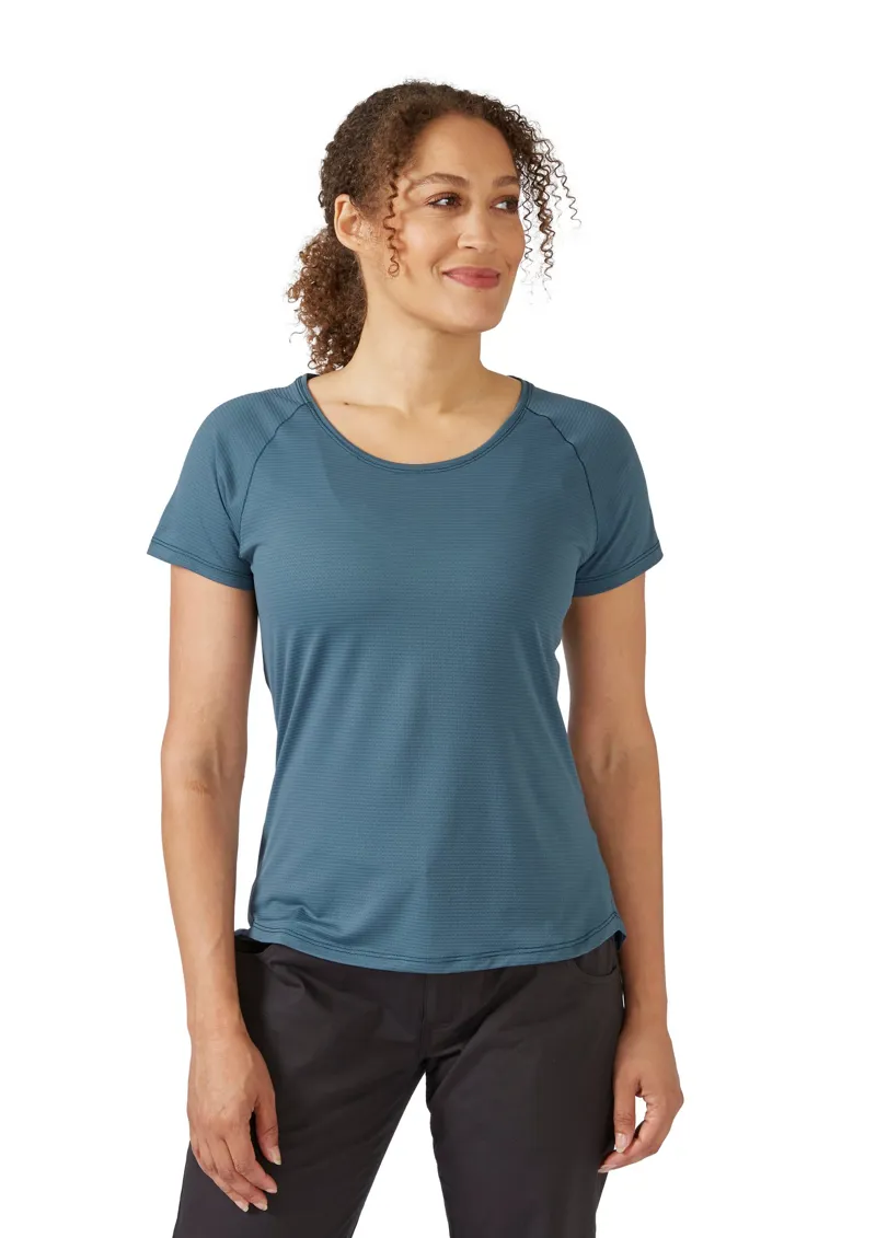 Rab Womens Aleya Tee - Orion Blue-4