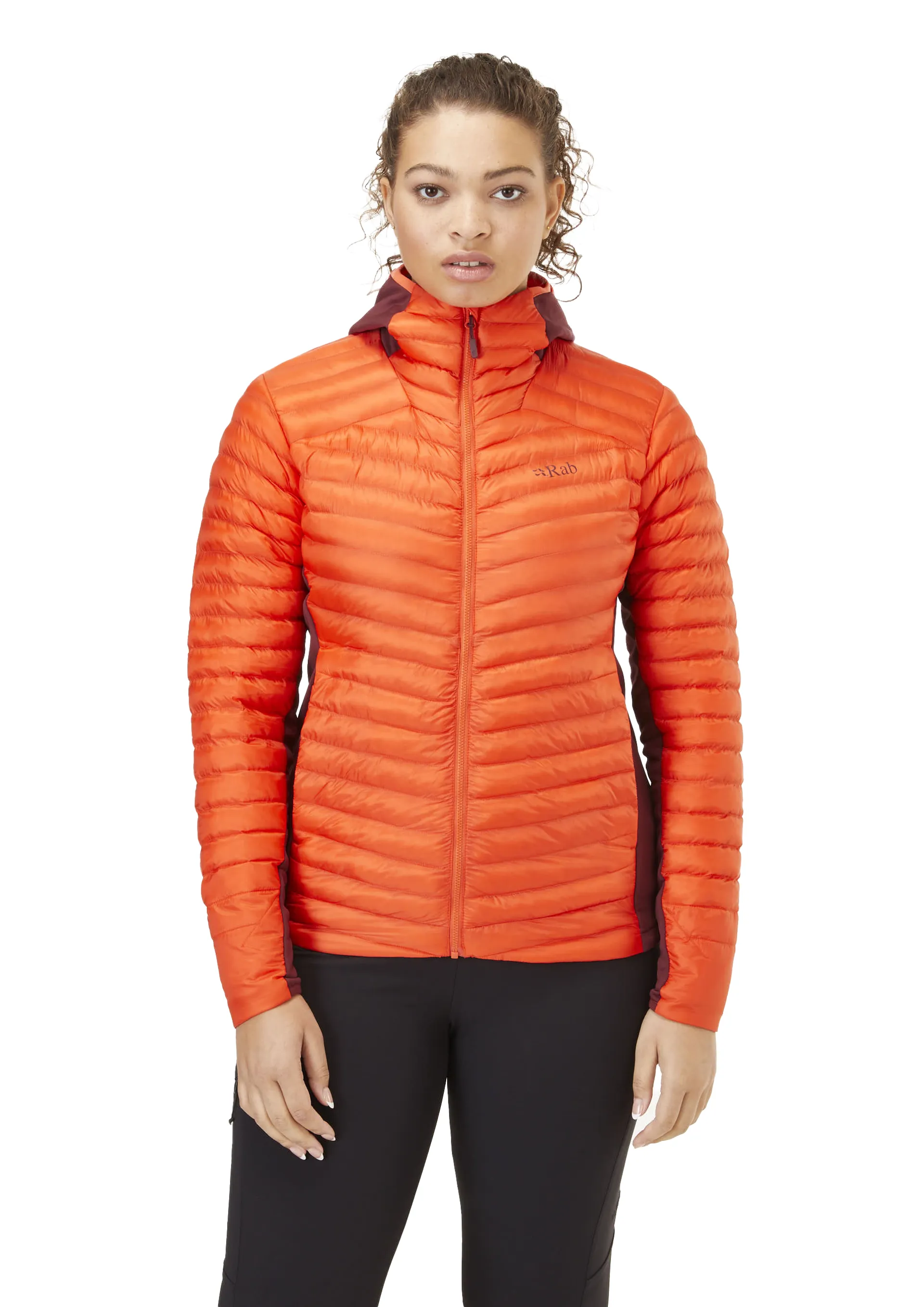 Rab Womens Cirrus Flex Hoody Red Grapefruit
