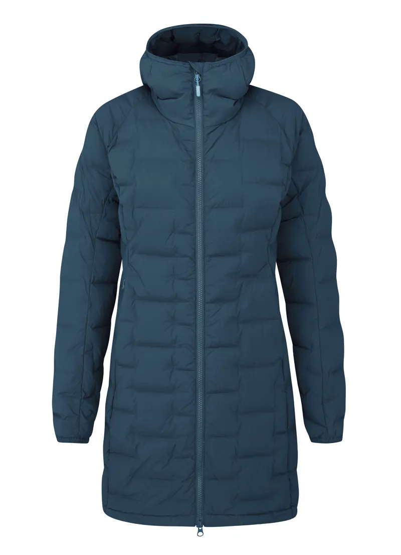 Rab Womens Cubit Stretch Down Parka - Orion Blue