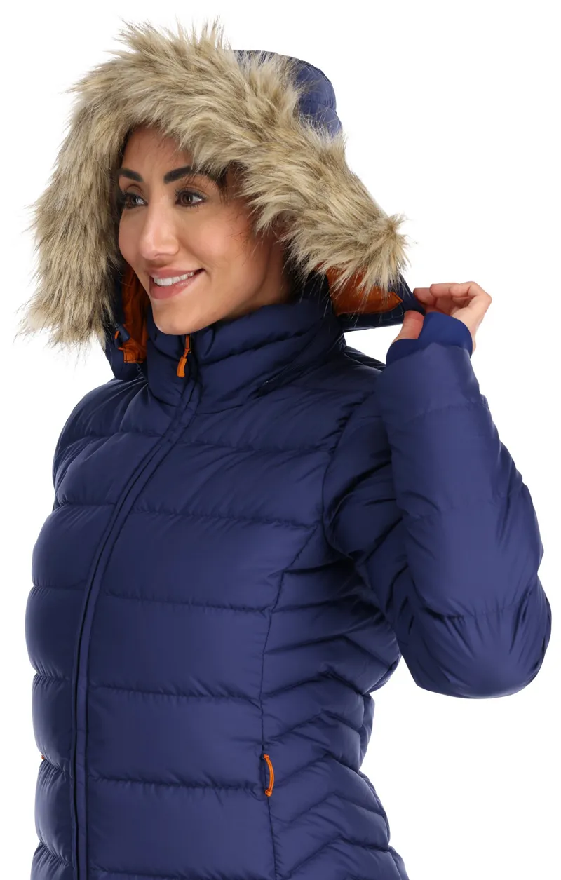 Rab Womens Deep Cover Parka - Patriot Blue-7