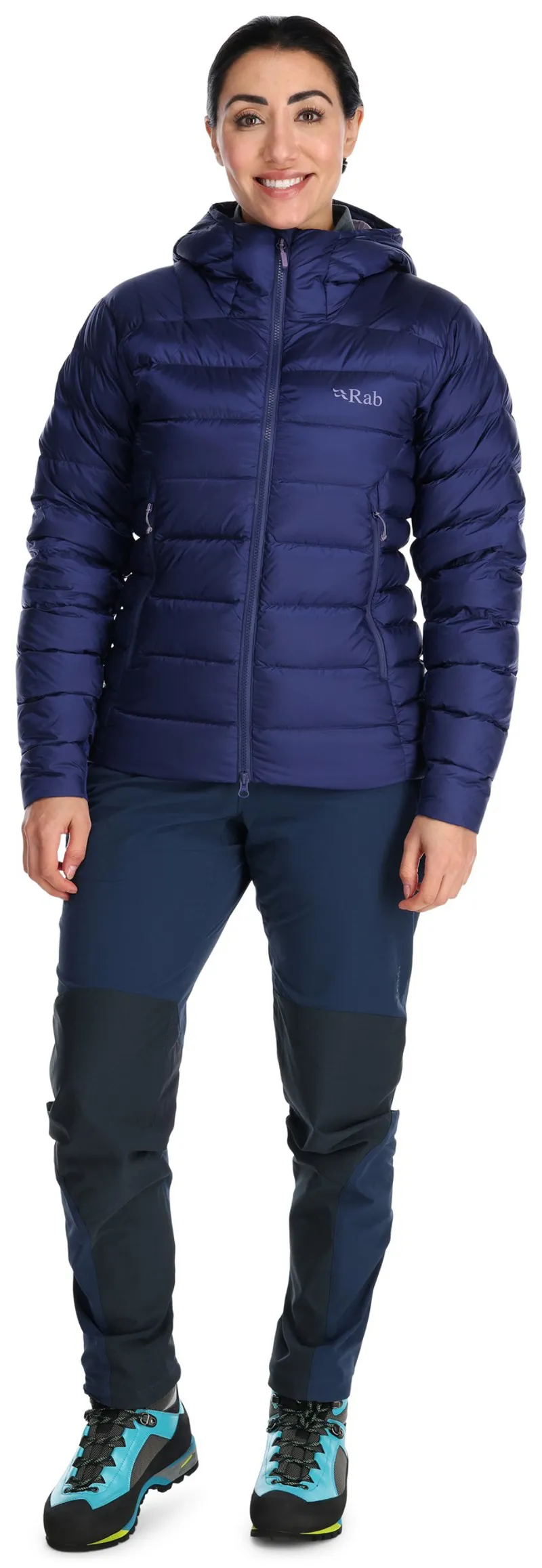 Rab Womens Electron Pro Jacket - Patriot Blue-3