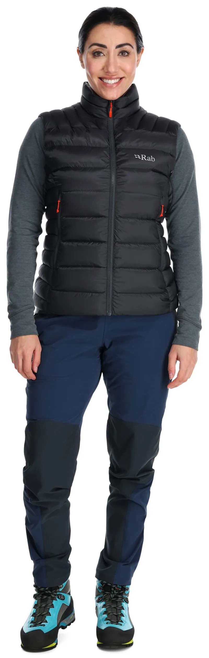 Rab Womens Electron Pro Vest - Anthracite-4