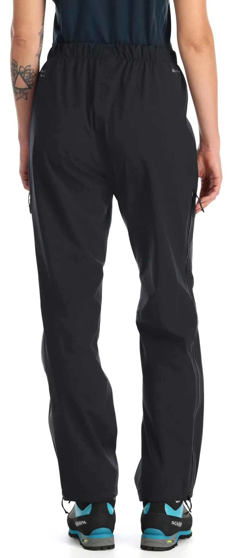 Rab Womens Firewall Overtrousers  - Black-3