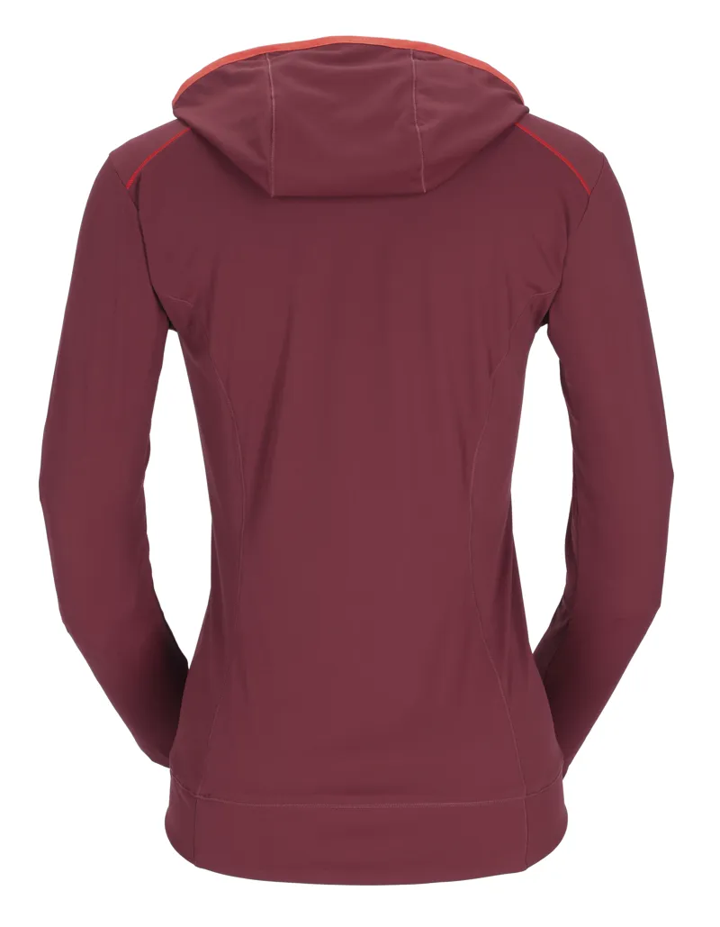 Rab Womens Force Hoody - Deep Heather-2