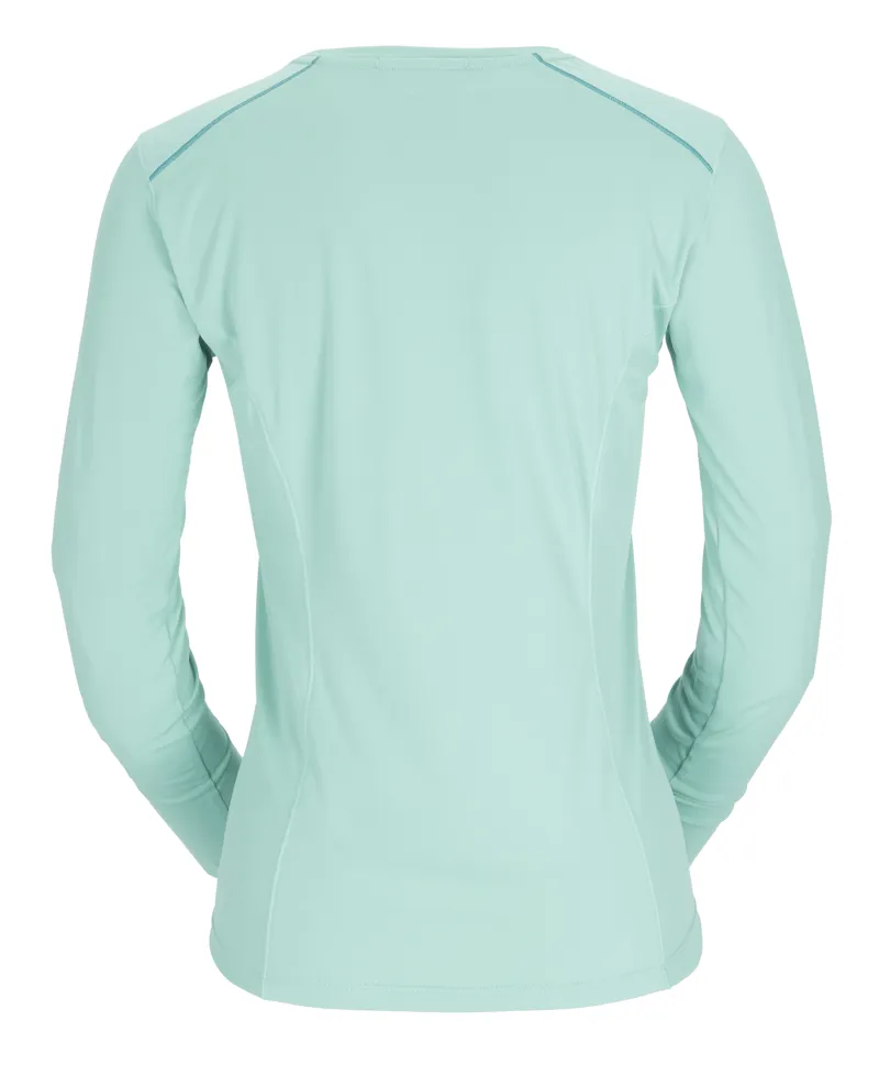 Rab Womens Force Long Sleeved Tee - Meltwater-1
