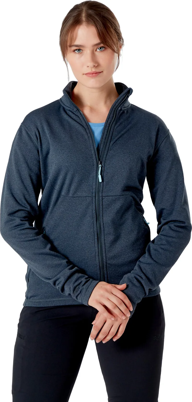 Rab Womens Geon Jacket - Black-Steel Marl-5