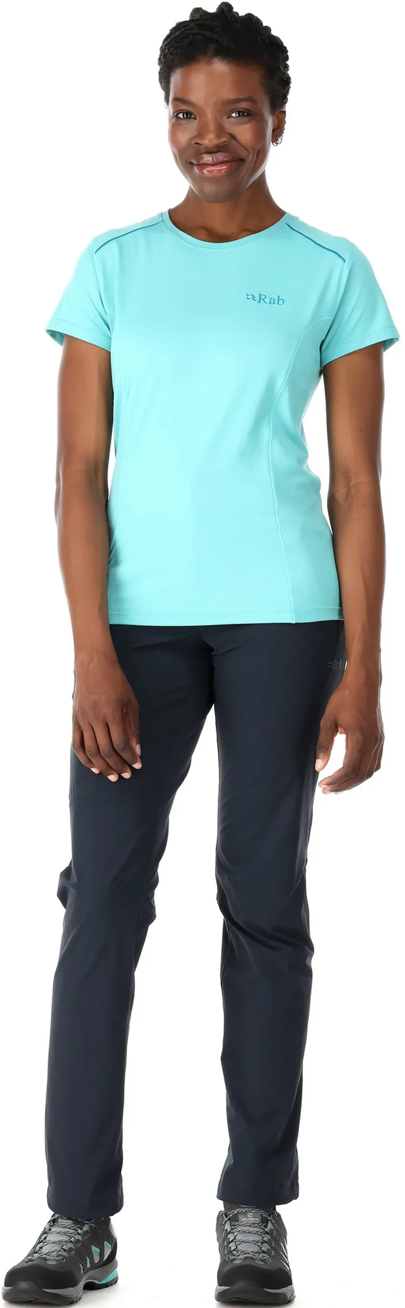 Rab Womens Incline Trousers - Short Leg - Beluga-4