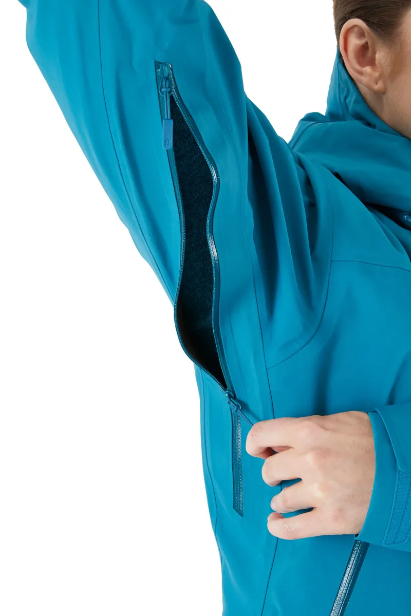 Rab Womens Kangri GTX Jacket - Marina Blue-6