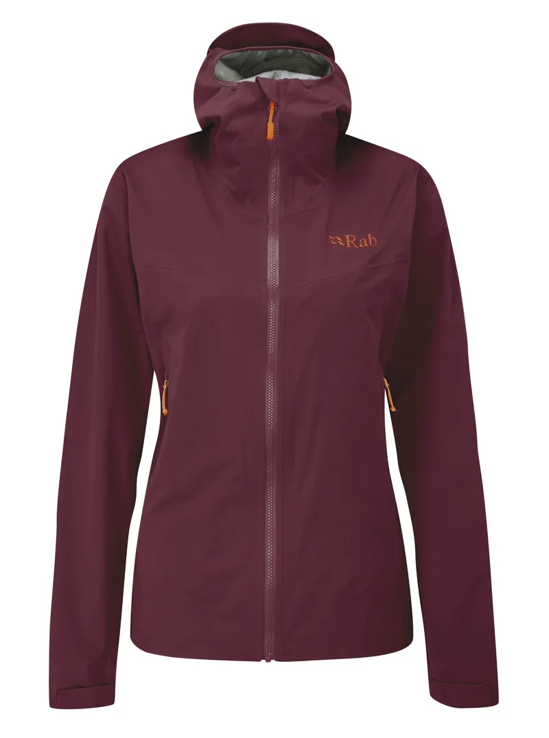 Rab Womens Kinetic 2.0 Jacket - Deep Heather