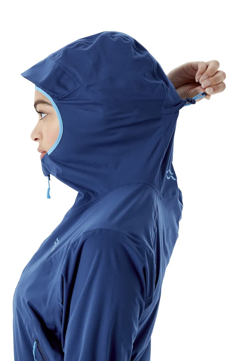 Rab Womens Kinetic 2.0 Jacket - Nightfall Blue-5