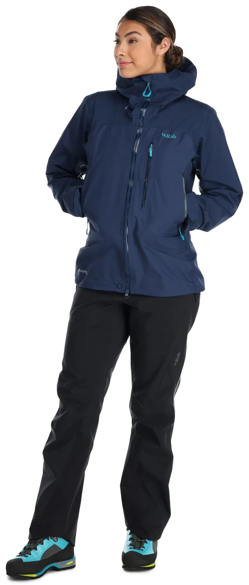 Rab Womens Latok Mountain GTX Jacket - Deep Ink-4