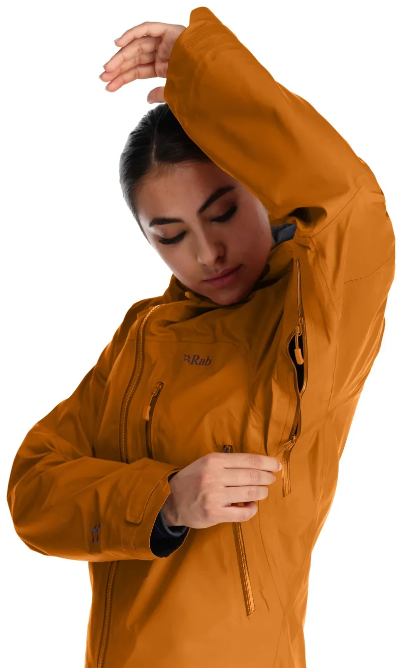 Rab Womens Latok Mountain GTX Jacket - Marmalade-11
