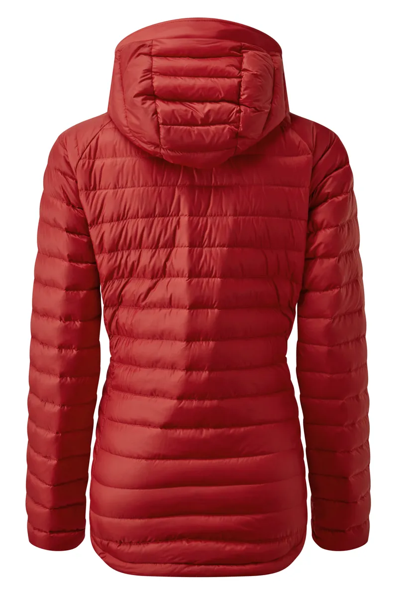 Rab Womens Microlight Alpine Jacket - Ascent Red-4