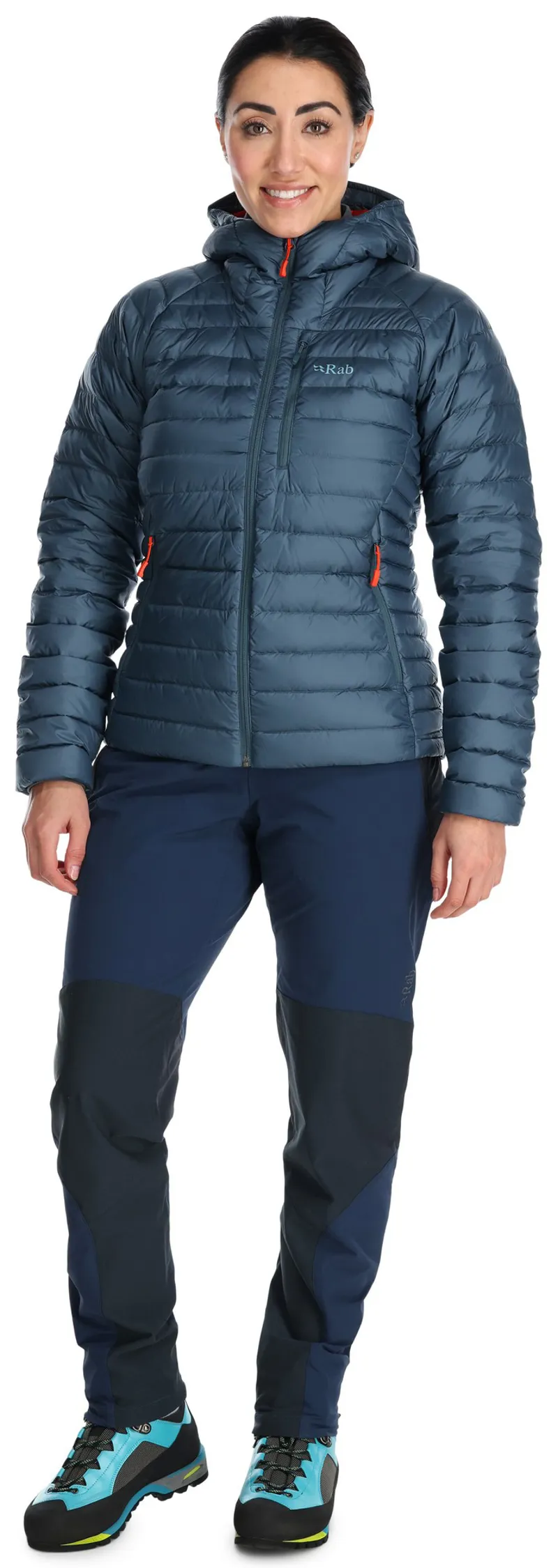 Rab Womens Microlight Alpine Jacket - Orion Blue-4