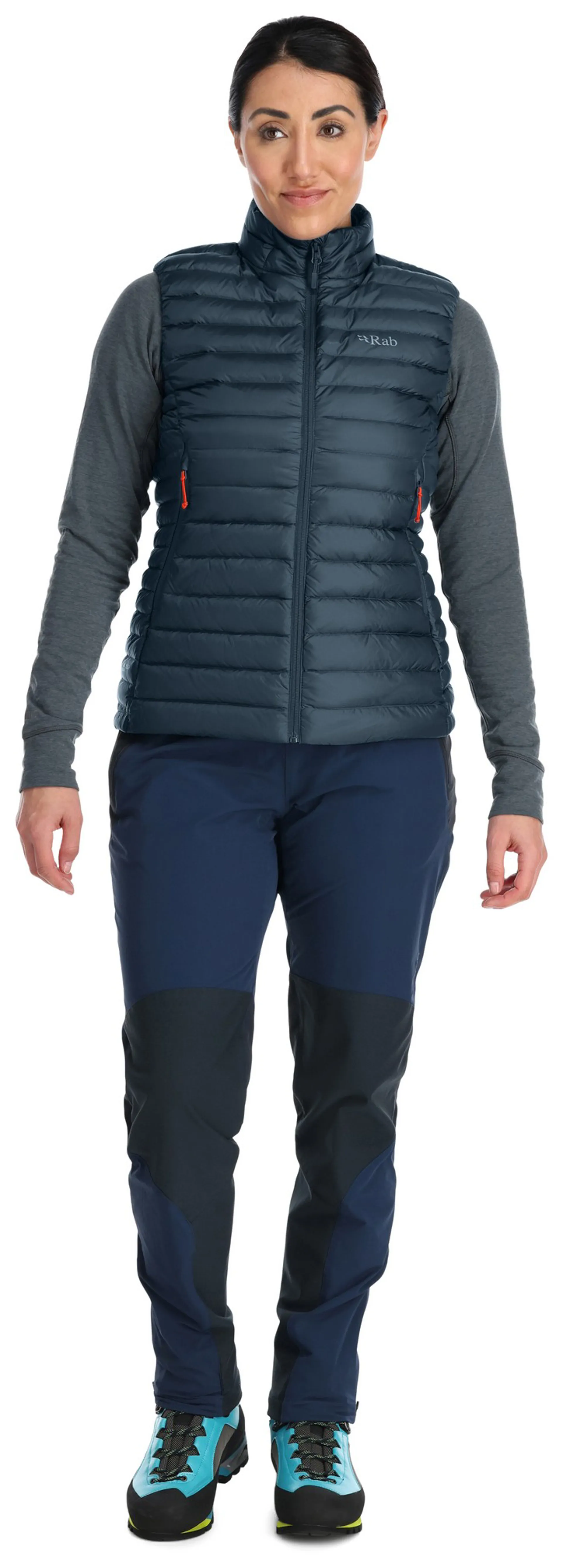 Rab Womens Microlight Vest - Orion Blue