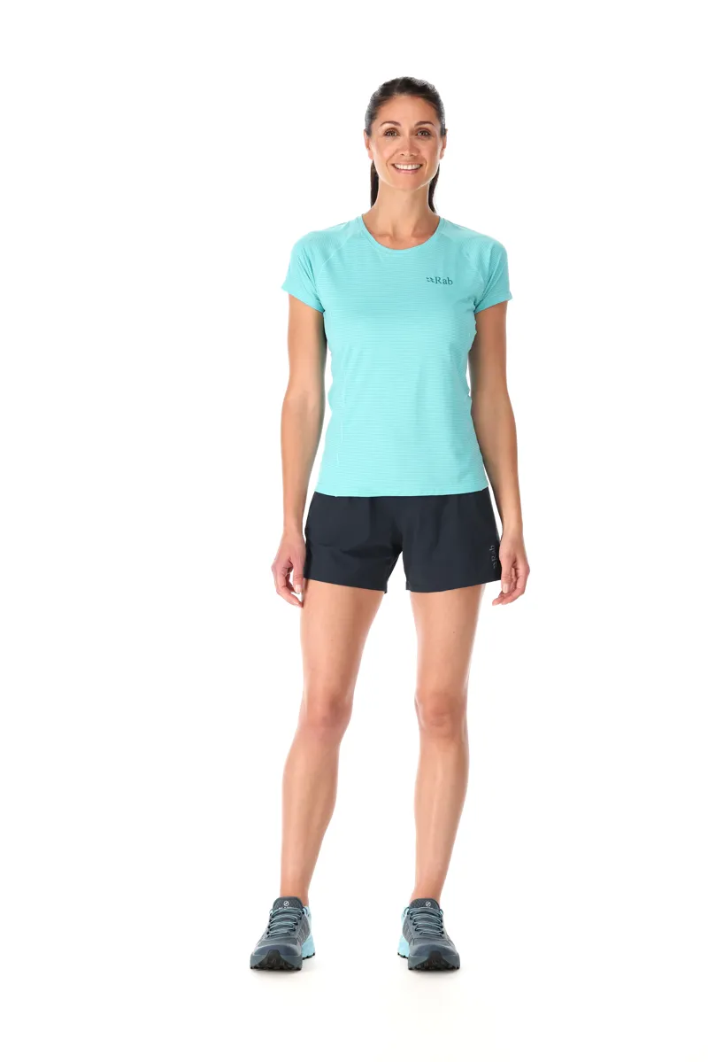 Rab Womens Momentum Shorts - Beluga-3