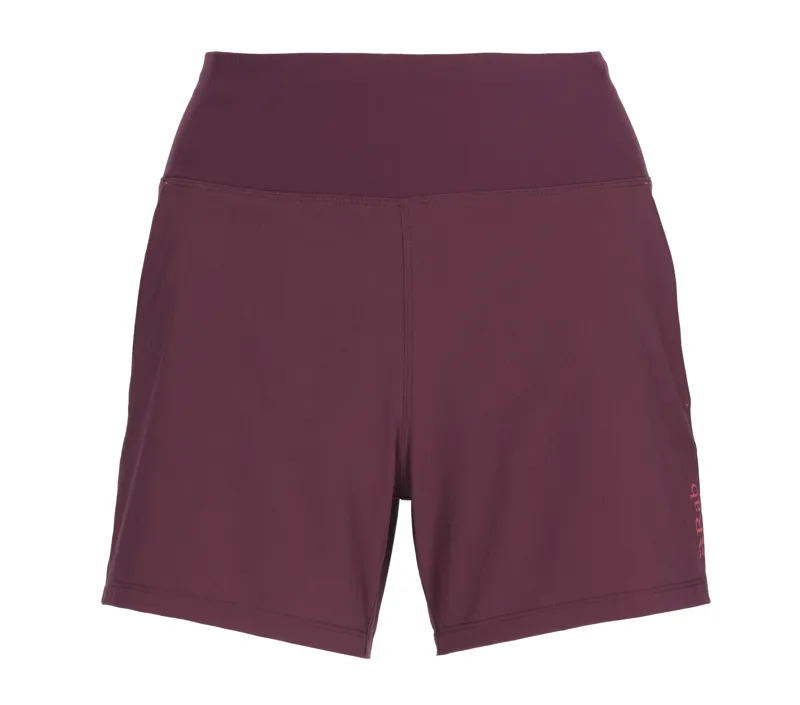 Rab Womens Momentum Shorts - Deep Heather