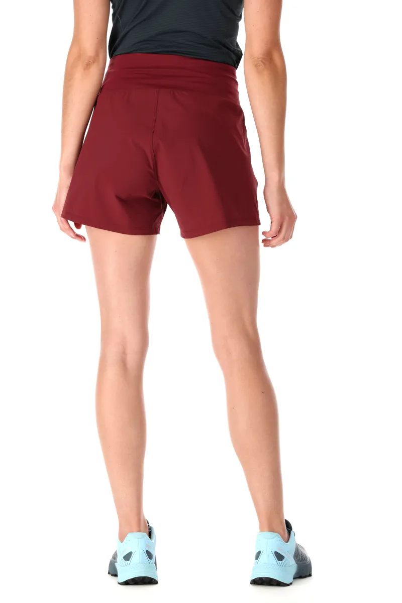 Rab Womens Momentum Shorts - Deep Heather-4