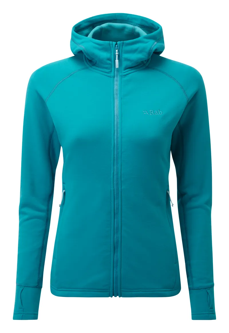 Rab Womens Power Stretch Pro Jacket - Aquamarine