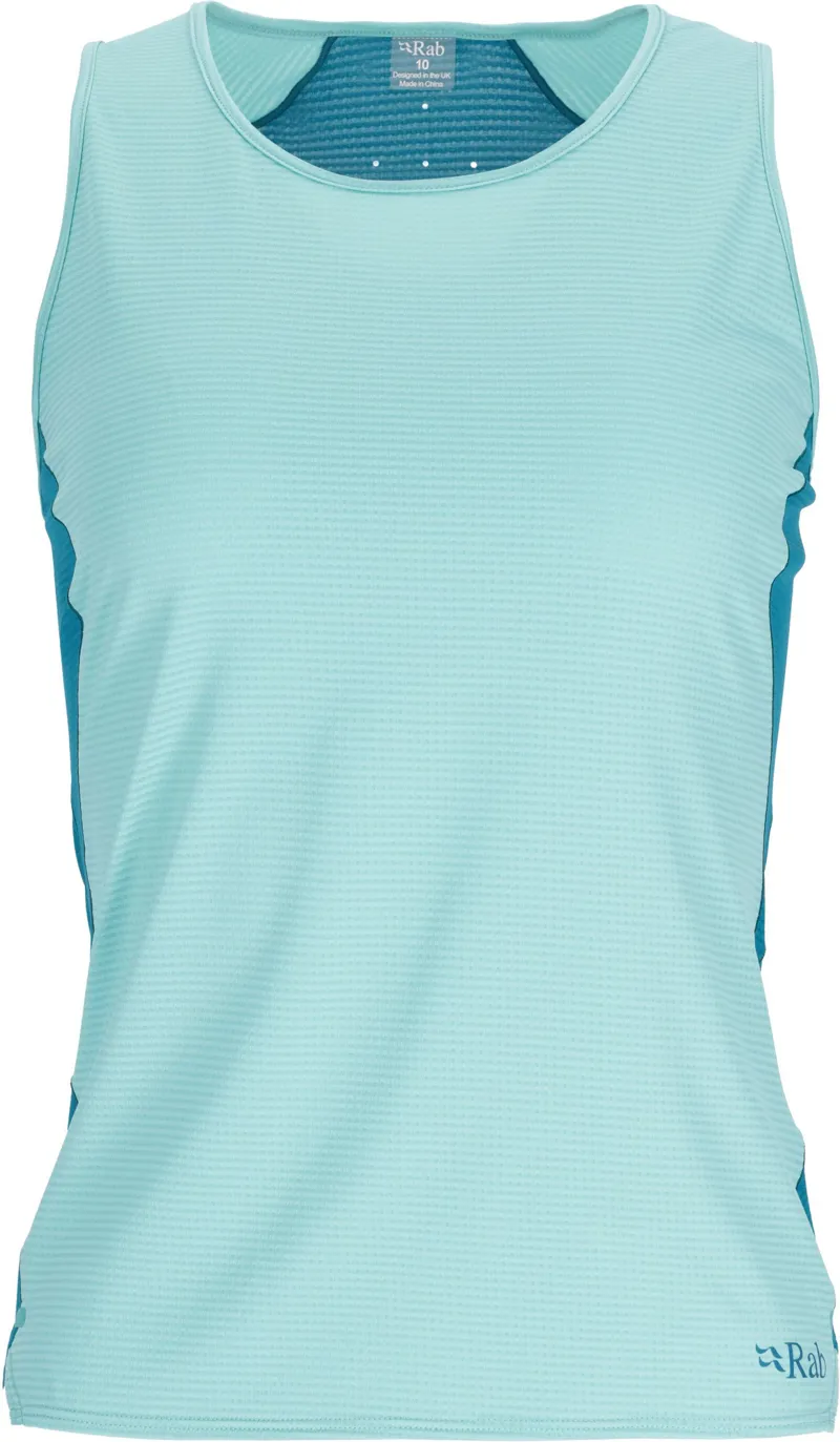 Rab Womens Sonic Ultra Vest - Meltwater-Ultramarine