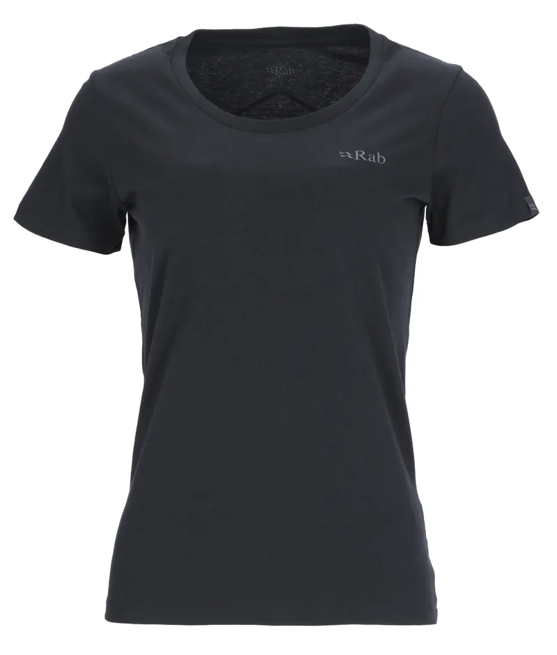 Rab Womens Stance Mountain Peak Tee - Beluga
