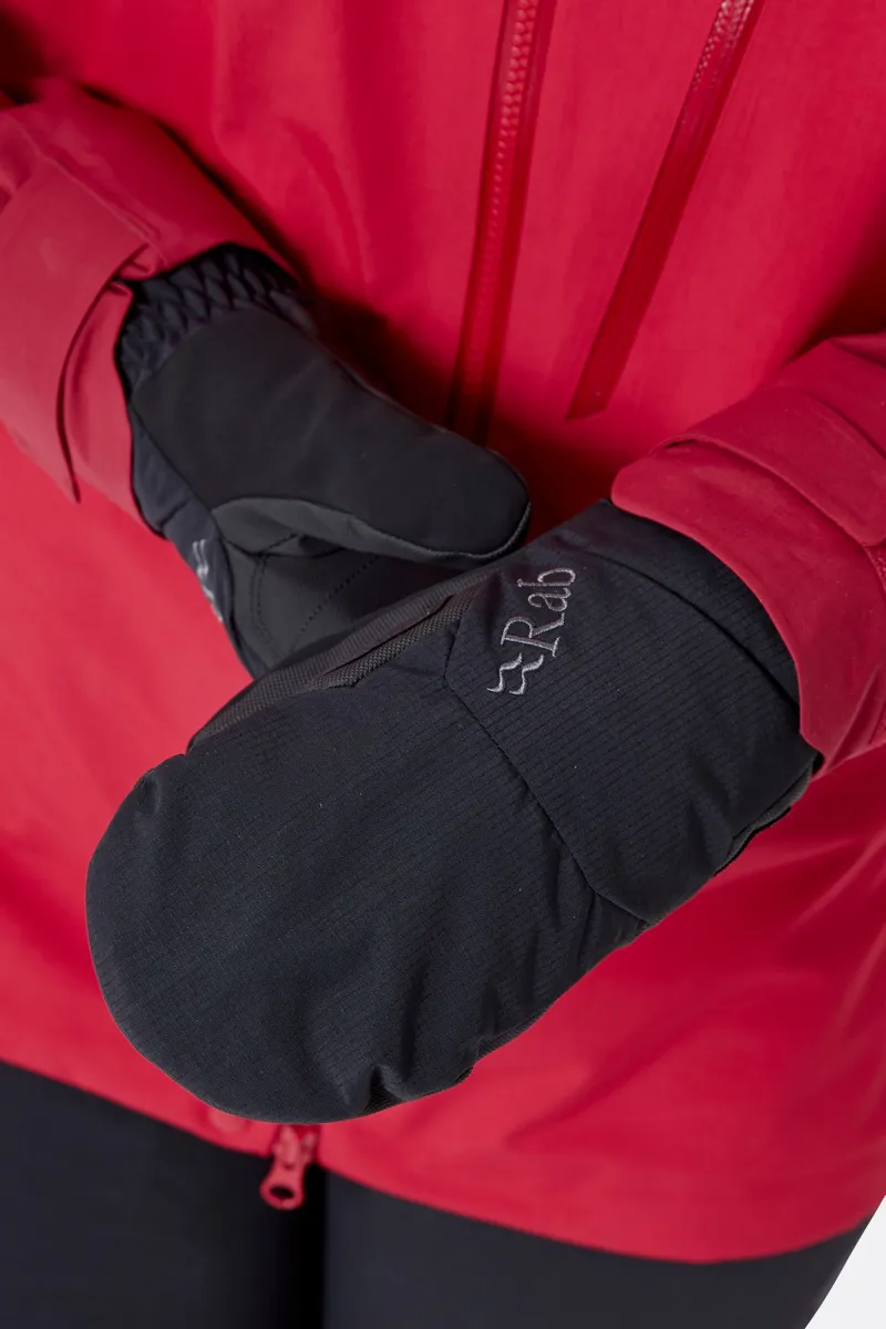 Rab Womens Storm Mitt - Black-2