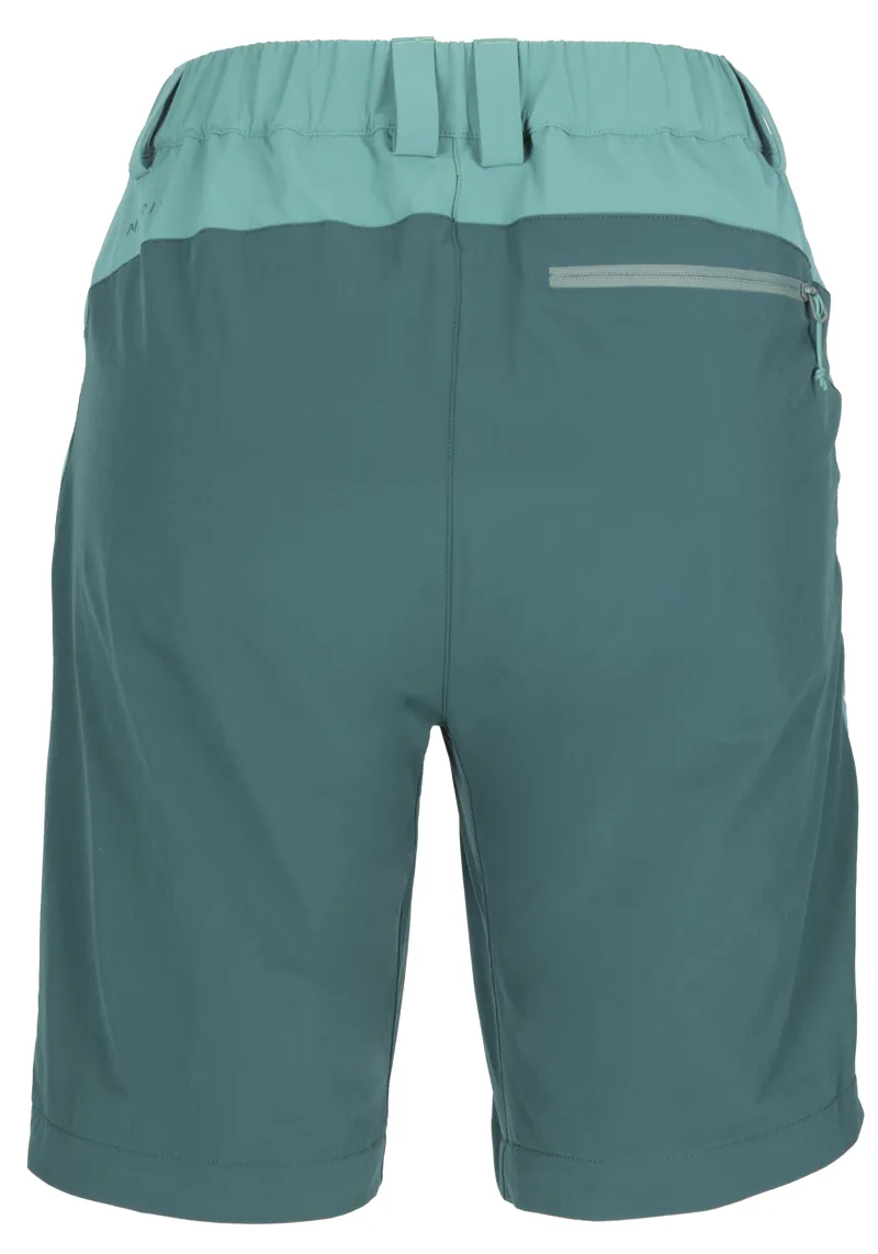 Rab Womens Torque Mountain Shorts - Storm Green-Saga Green-1